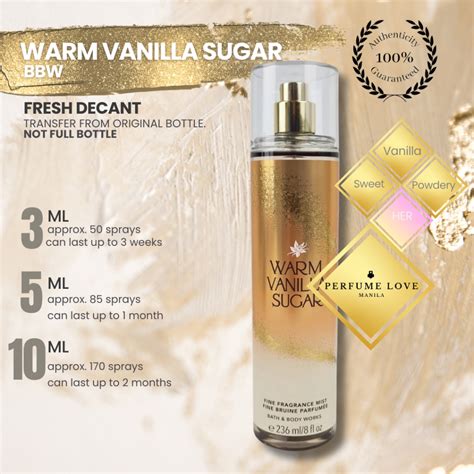 dupe bbw warm vanilla sugar perfume